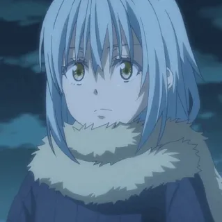 💎 Rimuru Tempest That Time I Got Reincarnated as a Slime Anime, Manga, Rimuru, Tempest, Slime, Isekai, Reincarnazione telegram sticker