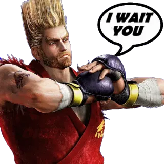 @STIKERFORALL TEKKEN telegram stickers