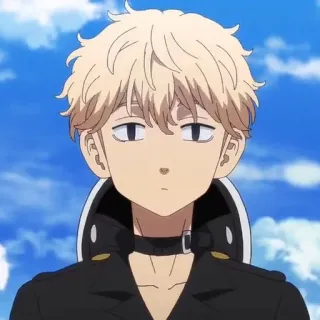 😐 Manjiro Sano Tokyo Revengers Anime, Capelli Biondi, Personaggio, Manjiro Sano, Tokyo Revengers telegram sticker