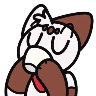 🍵 動物, マンガ, 可愛い, 犬, かわいい telegram sticker