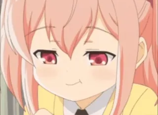 ☕️ Anime, Charakter, Mädchen, Süß, Cartoon, Überheblich telegram sticker