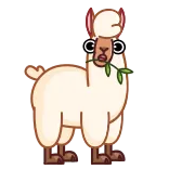 Лама @Emoji_Statuses telegram emojis 😲