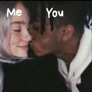 🤍 Me You billie eilish, xxxtentacion, kiss, couple, music telegram sticker