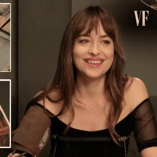 🍦 Dakota Johnson 女演员, 达科塔·约翰逊, 采访, Vanity Fair, 名人 telegram sticker