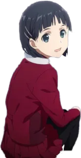 😄 Anime, Fille, Personnage, Mignon whatsapp sticker