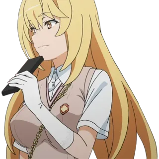 😏 Misaki Shokuhou A Certain Scientific Railgun Anime, Chica, Uniforme escolar, Pelo rubio, Misaki Shokuhou whatsapp sticker