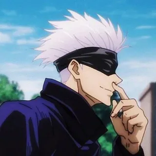 😏 Gojo Satoru Jujutsu Kaisen 动漫, 漫画, 五条悟, 咒术回战, 角色, 五条, 悟 telegram sticker