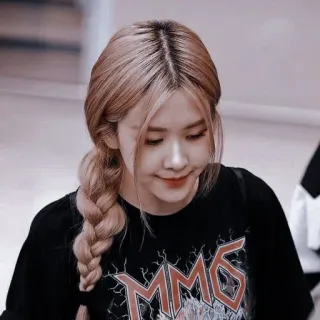 🌹 Rosé Rosé, BLACKPINK, K-Pop, cantante, celebridad whatsapp sticker