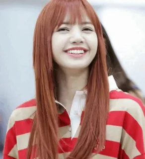 🌸 Lisa kpop, chanteuse, femme, portrait, lisa manoban telegram sticker