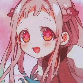 😀 Nene Yashiro Toilet-Bound Hanako-kun Anime, Carino, Ragazza, Manga, Personaggio, Fanart telegram sticker
