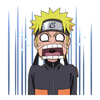 😱 Naruto Аниме, Манга, Персонаж, Мультфильм, Наклейка, Наруто telegram sticker