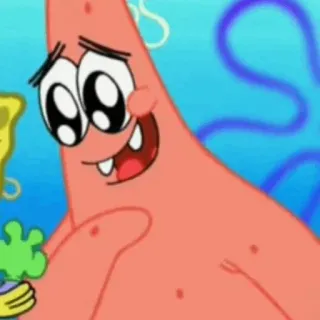 🍦 Patrick Star Spongebob Squarepants dessin animé, personnage, bob l'éponge, patrick, étoile de mer telegram sticker