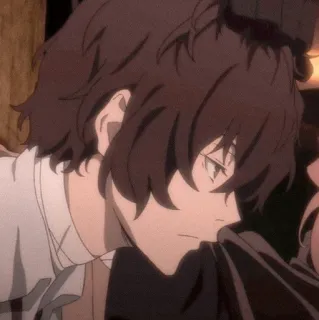 📺 Osamu Dazai Bungou Stray Dogs Anime, Personnage, Osamu Dazai, Bungou Stray Dogs, Manga, Dazai telegram sticker