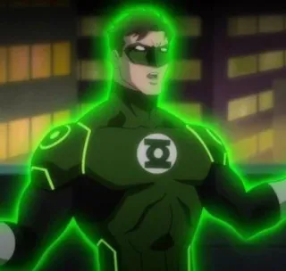 🧪 Green Lantern super-héros, DC Comics, Green Lantern, comics, super pouvoir telegram sticker
