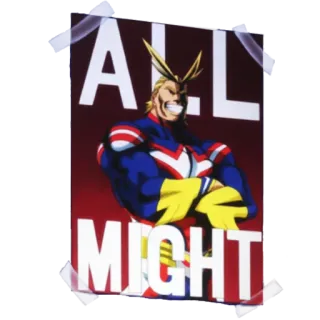 Boku no Sticker Academia (@BugMarcus) telegram stickers