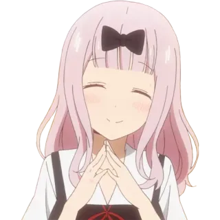 ☺️ Chika Fujiwara Kaguya-sama: Love Is War Аниме, Каваий, Милый, Чика, Госпожа Кагуя: в любви как на войне, Кагуя-сама, Манга, Чика Фудзивара telegram sticker