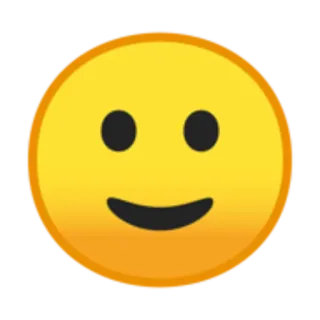 🙂 emoji, smiley, happy telegram sticker