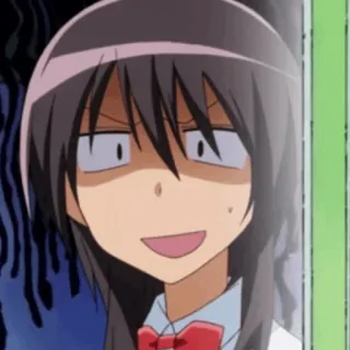 🍂 Anime, Manga, Gadis, Ekspresi wajah, Potret telegram sticker