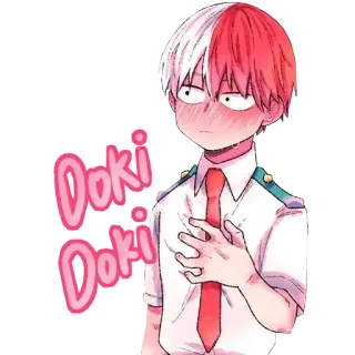 @AnimeTor1 ❚ Todoroki telegram stickers
