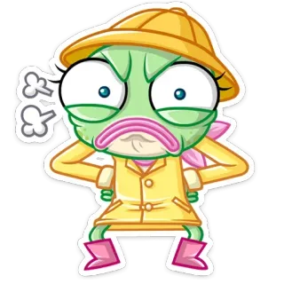 😡 angry, cartoon, character, annoyed, upset, frustrated telegram sticker