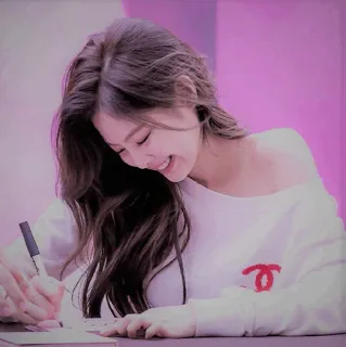 🦋 Jennie Kim kpop, певица, женщина, знаменитость, айдол telegram sticker