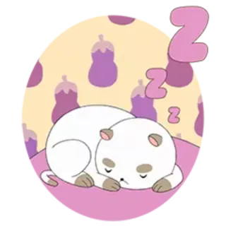 😴 gato, dormindo, fofo, desenho animado, animal whatsapp sticker
