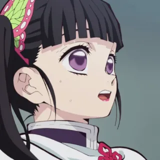 💧 Kanao Tsuyuri Demon Slayer Аниме, Клинок, рассекающий демонов, Канао Цуюри, Вайфу, Манга telegram sticker