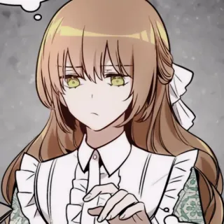 🕯 anime, manga, cartoon, girl, character, female, illustration telegram sticker