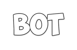 👈 BOT bot, robot, automation, technology telegram sticker