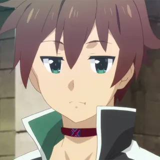 ⚔️ Kazuma Satou Konosuba 动漫, 角色, 异世界, 为美好的世界献上祝福, 和真 telegram sticker