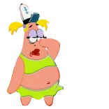 😏 Patrick Star SpongeBob SquarePants desenho animado, Patrick Estrela, SpongeBob, Nickelodeon, personagem, engraçado telegram sticker