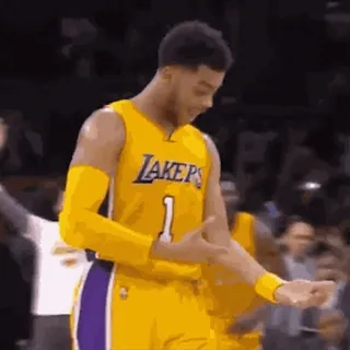 ๐ฅถ Bola basket, Olahraga, Los Angeles Lakers, Atlet, Pemain, NBA telegram sticker