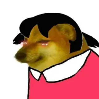 🐕 dog, meme, cheems, dora, cartoon telegram sticker