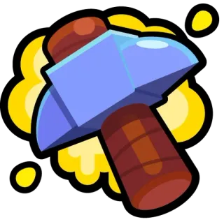 ⛏ hammer, tool, construction, smash, impact telegram sticker