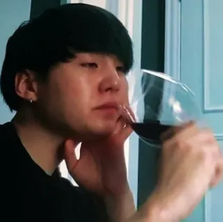 🍷 persona, vino, bebiendo, hombre, interior whatsapp sticker