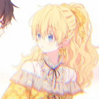 🌨️ Anime, Manga, Personnage, Dessin animé, Illustration, Portrait, Fille whatsapp sticker
