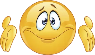 🤷‍♂️ Emoji, Confuso, Expressão, Pergunta, Mãos telegram sticker