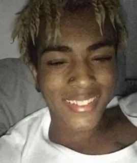 😁 XXXTentacion rapper, musician, singer, artist, portrait telegram sticker