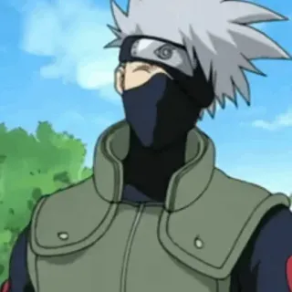 ⚡️ Kakashi Naruto anime, kakashi, naruto, ninja, character, manga telegram sticker