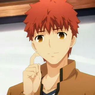 Emiya Shirou @Gabyhariette :: @fStikBot telegram stickers