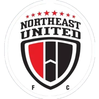 🇮🇳 NORTHEAST UNITED F C soccer, football, sports, team, logo whatsapp sticker