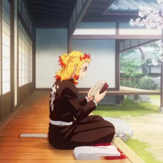 🔥 Rengoku Demon Slayer Anime, Demon Slayer, Rengoku whatsapp sticker