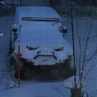 🚙 auto, schnee, winter, fahrzeug, lustig, humor, jeep telegram sticker