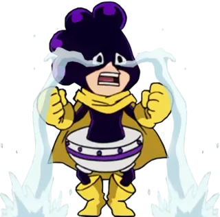 😭 Minoru Mineta My Hero Academia Anime, weinen, Tränen, Held, Schüler telegram sticker
