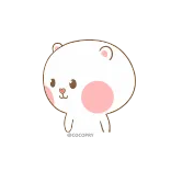 😁 gấu, dễ thương, động vật, kawaii, hoạt hình whatsapp sticker