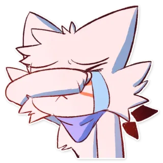 😭 crying, sad, cat, cartoon, emotional, cartoon cat telegram sticker