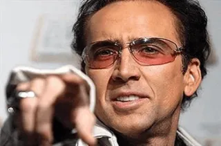 🥃 Nicolas Cage Nicolas Cage, middle finger, celebrity, actor telegram sticker