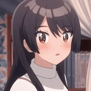 😮 Anime, Cô gái, Hoạt hình, Nhân vật, Nữ telegram sticker