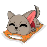 Wolfy @stickersb2b whatsapp stickers