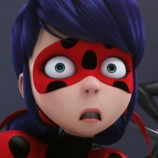 🐞 Ladybug Miraculous: Tales of Ladybug & Cat Noir Marienkäfer, Cartoon, Miraculous, Anime telegram sticker